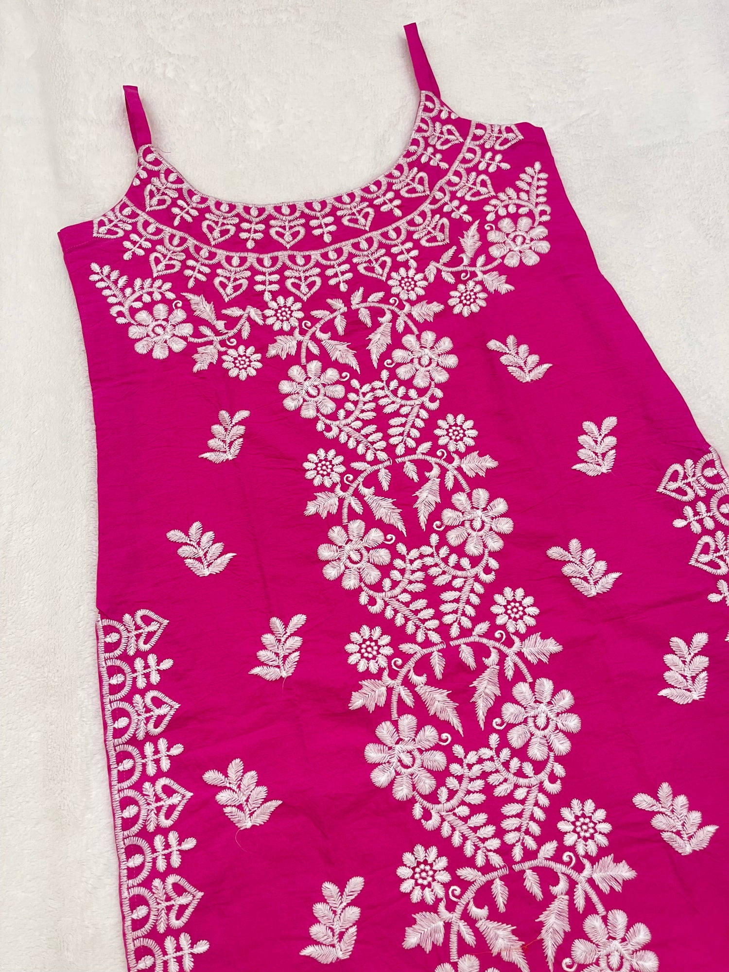 swarna Rani Pink Cotton Kurta