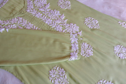 mehak Olive Green Pure Modal set