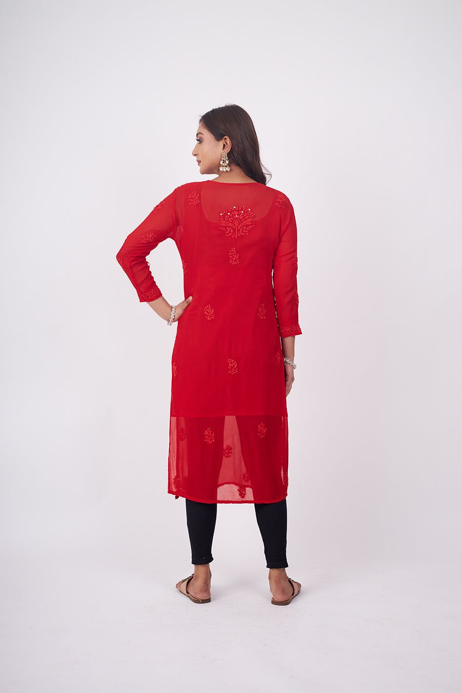 Nayan Viscose Mukaish Kurta