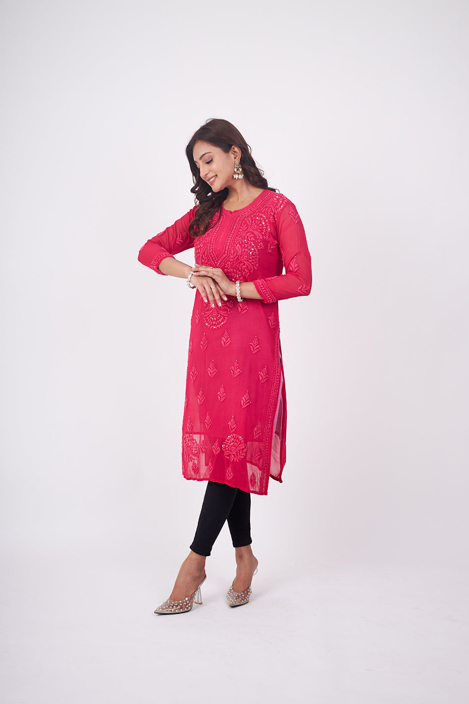 Nayan Viscose Mukaish Kurta