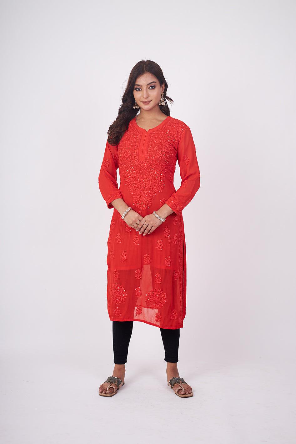 Nayan Viscose Mukaish Kurta