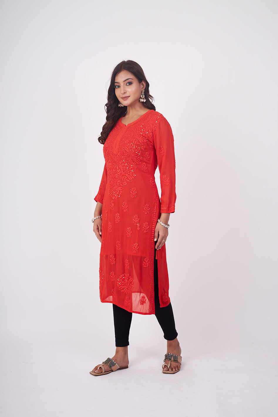 Nayan Viscose Mukaish Kurta