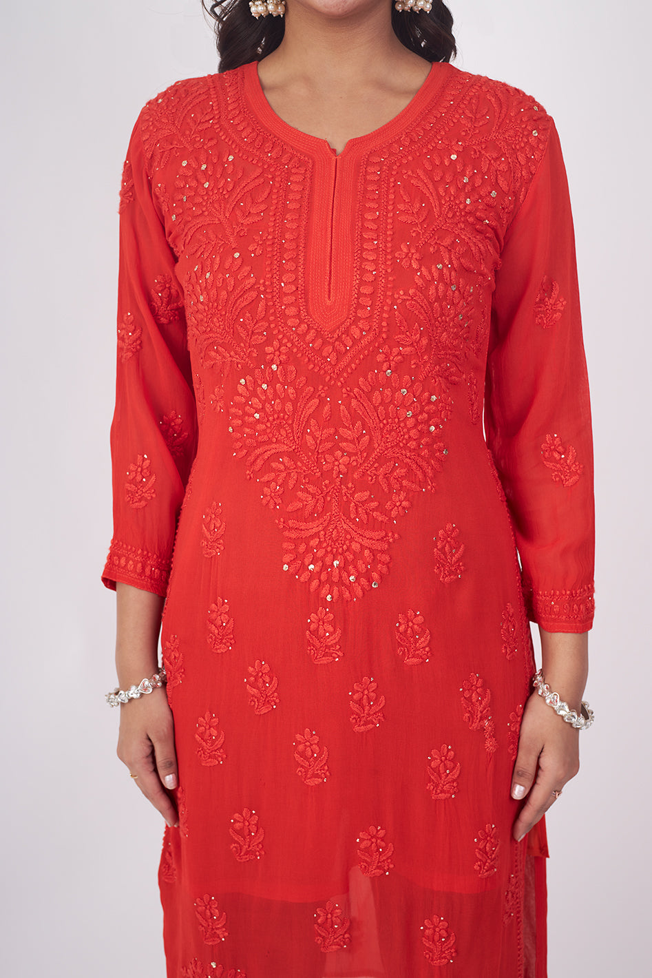 Nayan Viscose Mukaish Kurta