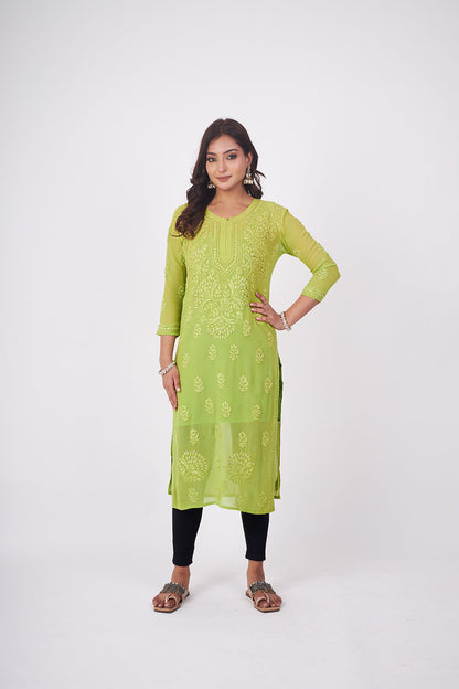 Nayan Viscose Mukaish Kurta