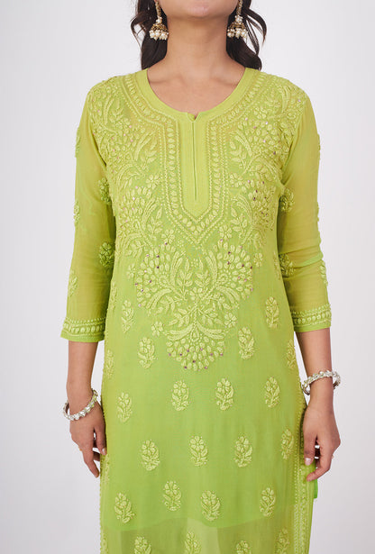 Nayan Viscose Mukaish Kurta