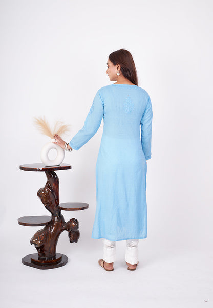 Rehmat Cotton Mukaish Kurta