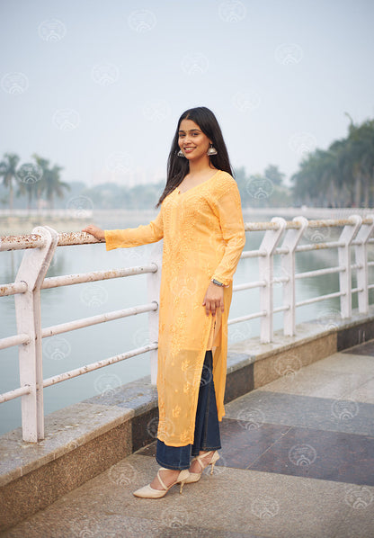 Kulsum Viscose Kurta