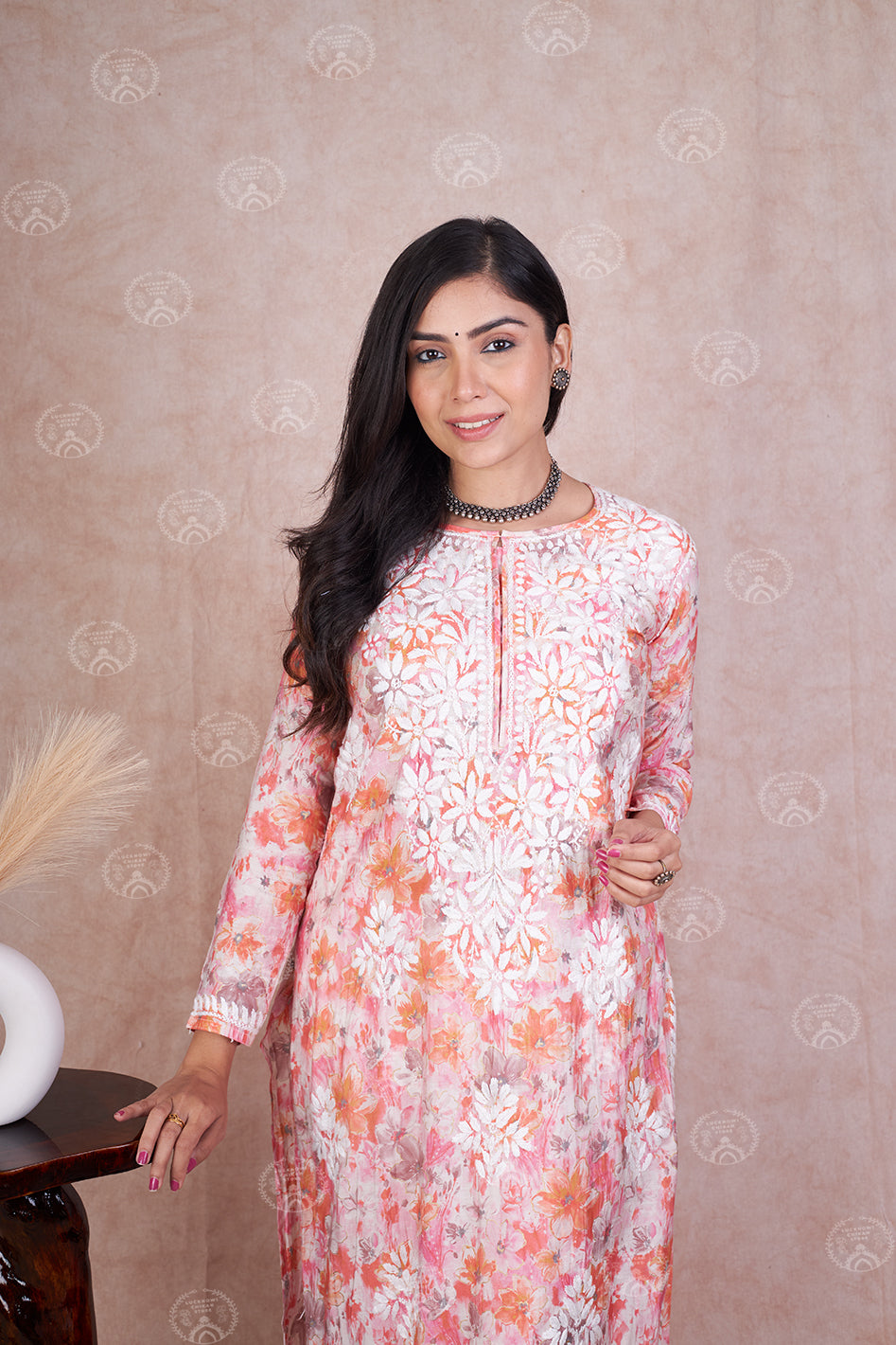 Muslin Printed Kurta