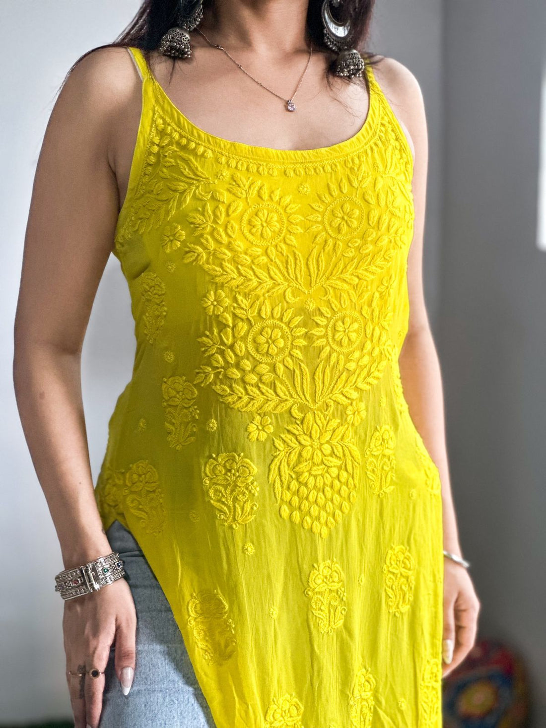 Noodle strap Kurti