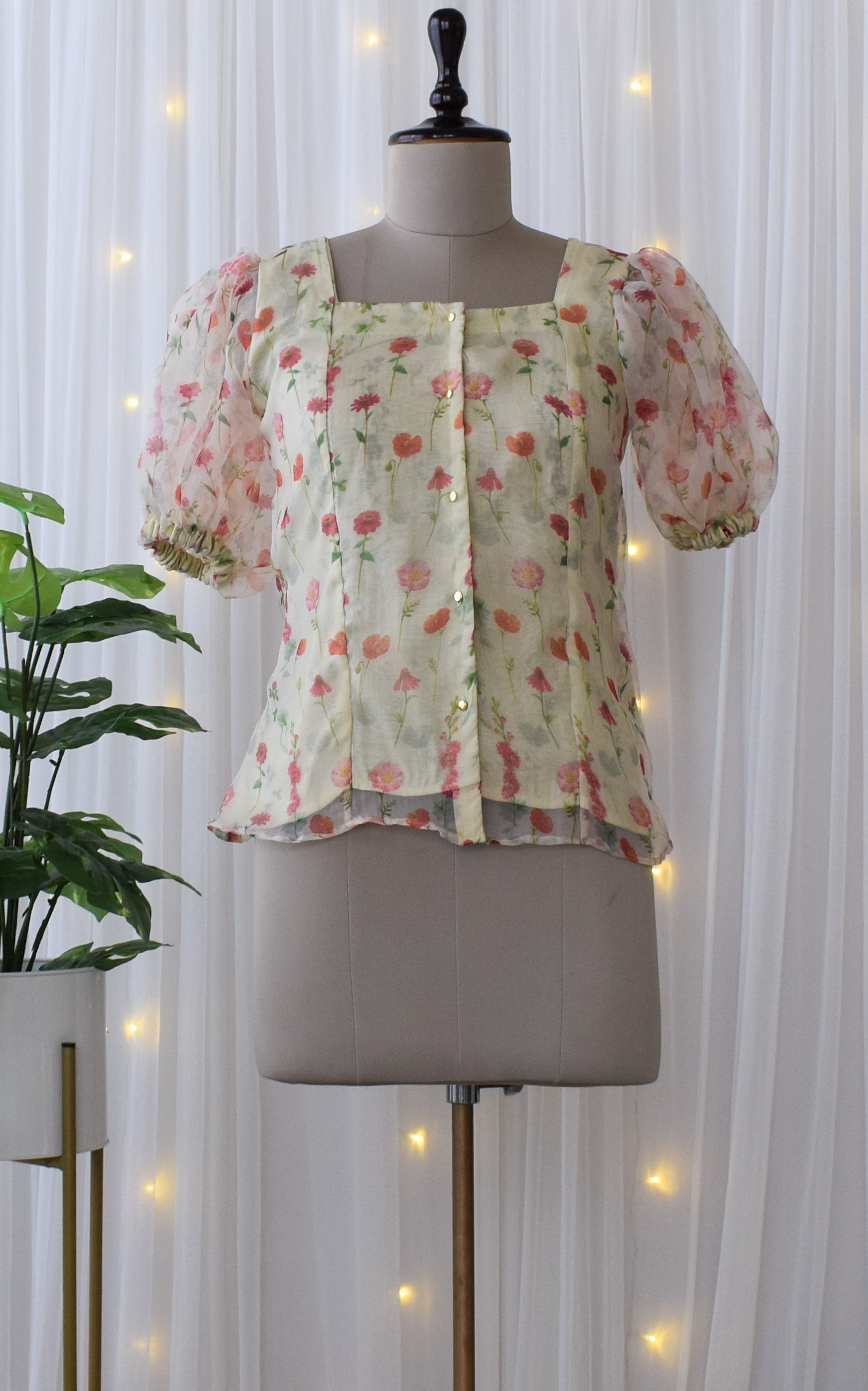 Meadow Organza Top