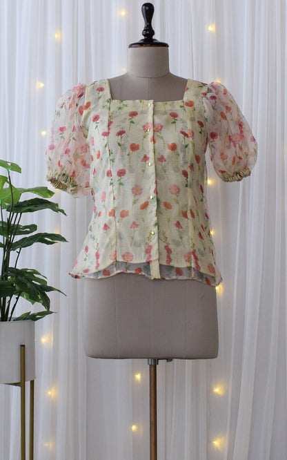 Meadow Organza Top