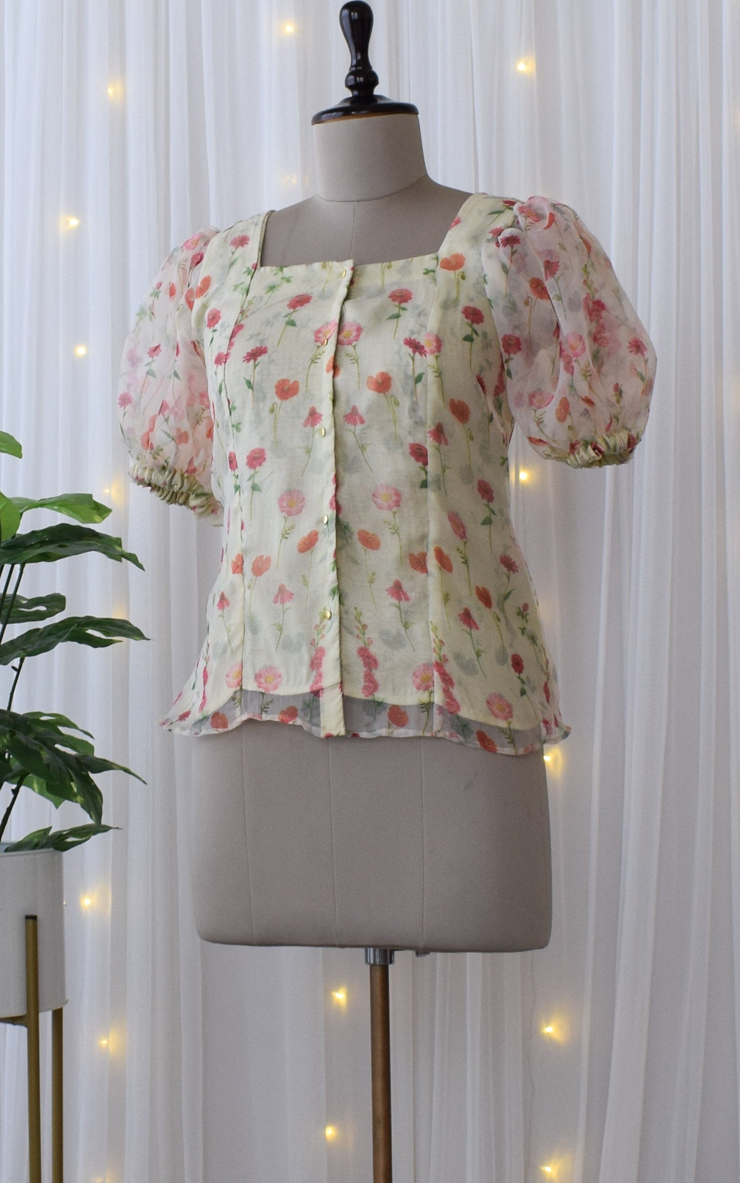 Meadow Organza Top