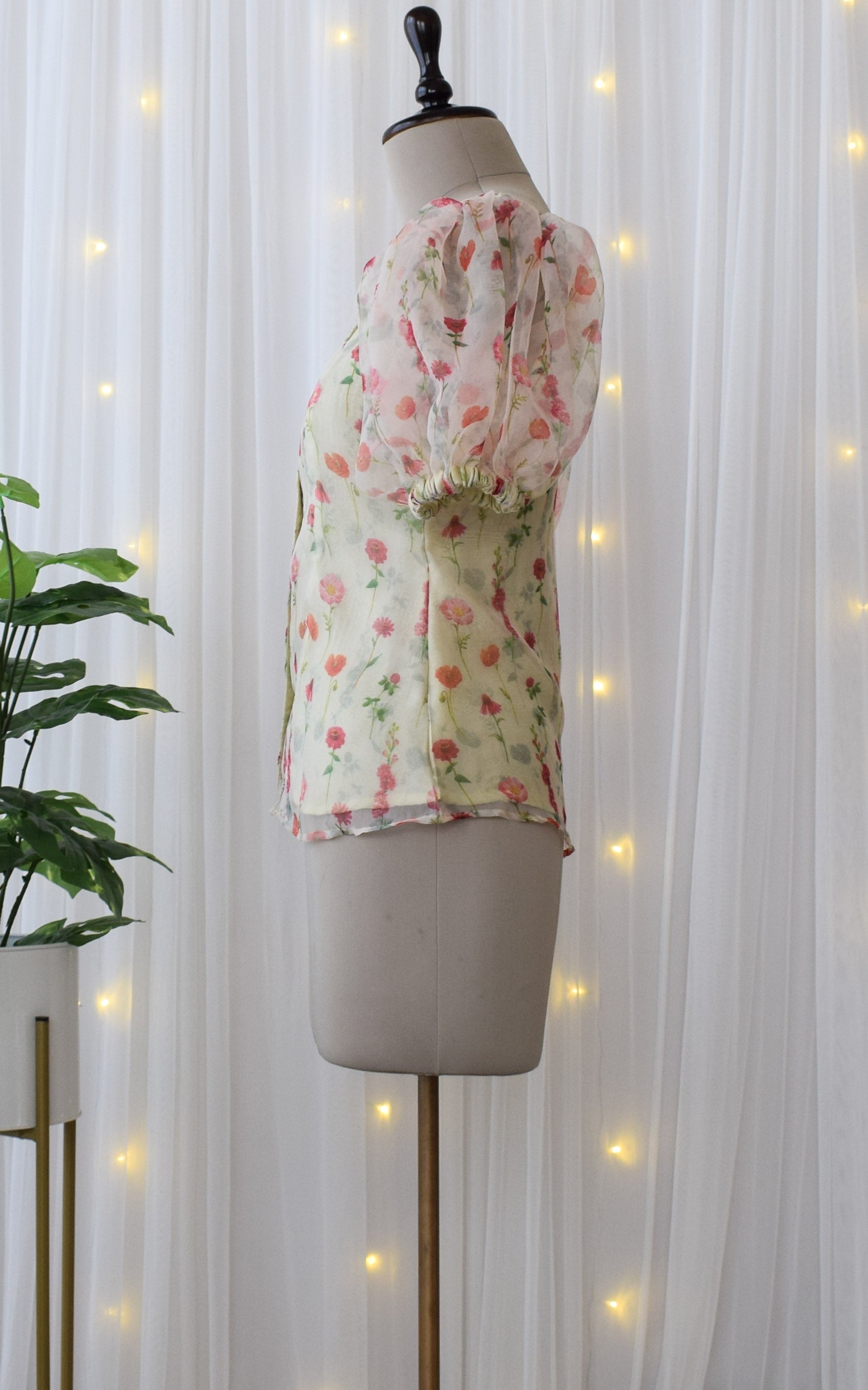 Meadow Organza Top