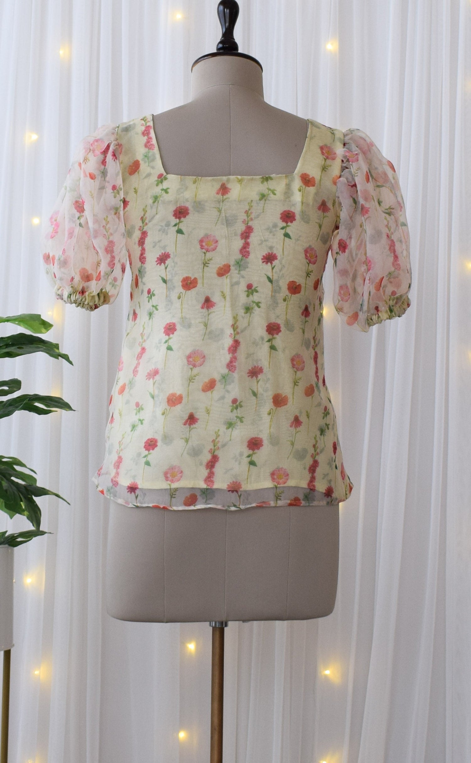 Meadow Organza Top